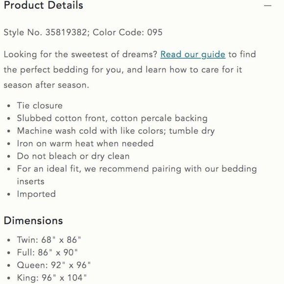 Anthropologie Bedding Set - Picture 8 of 8